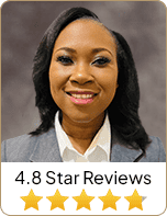 Image of Attorney Rachael Aminu, Esq. with 4.8 Star Reviews